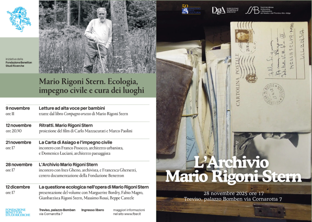 Conversazione sull’Archivio Mario Rigoni Stern