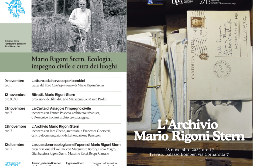 Conversazione sull’Archivio Mario Rigoni Stern