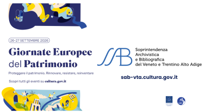 GIORNATE EUROPEE DEL PATRIMONIO 2026: IL PROGRAMMA SAB-VTA