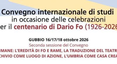 Convegno internazionale: DARIO FO: UN’ EREDITÀ VIVA, DA CONOSCERE E CONDIVIDERE – QUEL CHE RIMANE